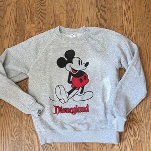 Disney Gray Mickey Mouse Sweatshirt